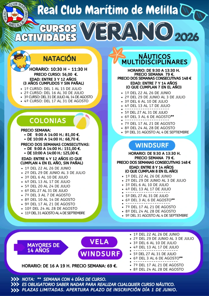 CURSOS VERANO 2026